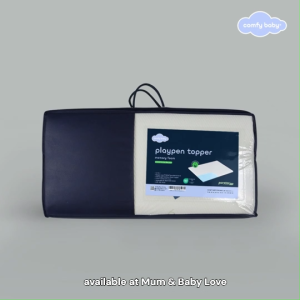 Comfy Baby 28" x 41" x 1.2" Playpen Topper Purotex Memory Foam/ Mattress Cooling Gel Tilam Bayi