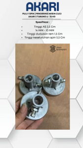 Pully Spin | Pengering Mesin Cuci Akari 2 Tabung 6 - 10 Kg