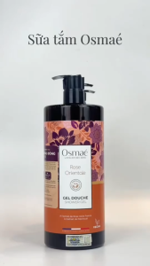 [Tặng thêm 1 tuýp 100ml] Sữa Tắm Thuần Chay Osmae Pháp 1000ml Chăm Sóc Tự Nhiên Nhẹ Nhàng Cho Làn Da