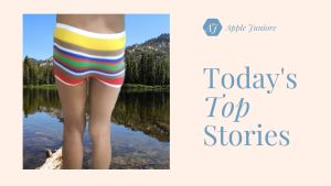 กางเกงในเด็ก ลายสีรุ้ง ไร้ขอบ ผ้าไนลอน ใส่สบายได้ทั้งเด็กหญิงและเด็กชาย ตัวละ 25 บาท คละสี