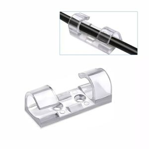 Nẹp dây điện dán dây điện cố định dây điện khoá dây cáp điện lên tường lên gỗ lên bàn ghế