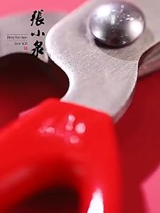 Kéo cắt CÁN ĐỎ lưỡi thép - Kéo nhà bếp đa năng cắt được xương gà lưỡi dao sắc bén không rỉ sét