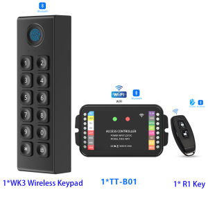 WiFi+Bluetooth APP TT-LOCK Door RFID Access Control Board Panel Remote Control Wiegand 26/34 Bit Input RFID Reader TTB01+WK3