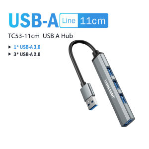 Lemorele | Lemorele USB Hub Type C Hub USB 3.0 4 Port USB C/A Docking Station Multi Splitter Adapter For Lenovo Macbook Pro PC Laptop