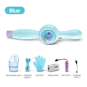 CONUSEA | Fog Bubble Machine Automatic Electric Smoke Bubble Machine Magic Gloves Bounce Bubbles Smoke Bubble Maker Colorful Lights Music