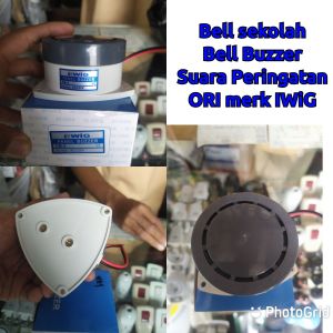 Buzzer Bell Sekolah Suara peringatan Bell sekolah pos keamanan pos kamling peringatan bahaya alrm peringatan bahaya Rumah