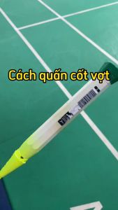 Quấn cốt vợt cầu lông tạo cảm giác êm tay thoải mái khi cầm vợt cuốn cốt cán vợt cầu lông tennis FLEX SPORTS