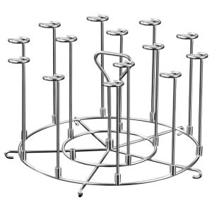 HUYO | 316 Stainless Steel Air Fryer Rack Food Grade Oven Grill Stand