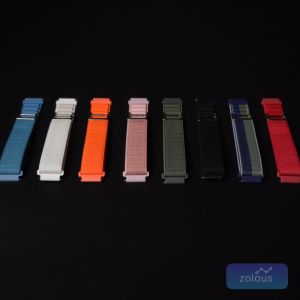 Amazfit GTS 2 / 2e / 3 / 4 /4 Mini / GTR Mini 42mm 20mm Watch Strap Alpine Loop Nylon Braided Band Buckle Wristband