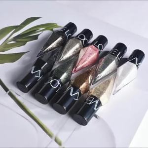 5pc/set Diamond Liquid Eyeliner Professional Shiny Cosmetics for Women Silver Gold Color Liquid Glitter Eye Liner Beauty Makeup