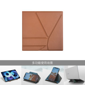 ขาตั้งเดสก์ท็อปพับแบบพกพาที่มองไม่เห็นสำหรับแอปเปิ้ล ไอโฟน ไอแพด แมคบุคสร้างสรรค์มัลติฟังก์ชั่นการกระจายความร้อนสำหรับผู้ชายและผู้หญิง