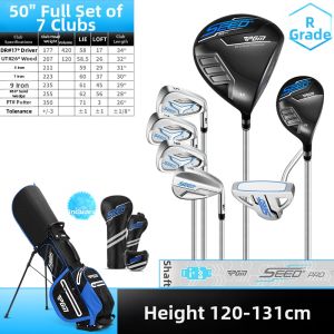 PGM GOLF | Youth Titanium Alloy Golf Driver PGM Club Set with Stand Bag