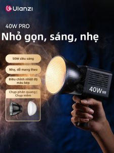 Ulanzi | Đèn Video COB 40W PRO Pin Rời & Type-C CRI 95+ Ngàm Mini Bowens