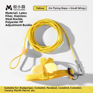 YUEXIAOMENG | Ultra Light Bird Lead Rope For Parrots Canaries Cockatiels Mynah Birds Suitable for Outdoors
