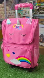 กระเป๋านักเรียน กระเป๋าล้อลาก แบบ2ล้อ กระเป๋ายูนิคอร์น กระเป๋านักเรียนลายน่ารักๆ ตัวกระเป๋าน้ำหนักเบา พร้อมส่งจากไทย