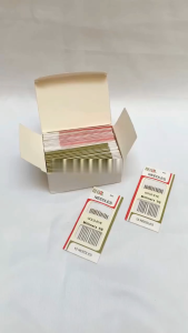 JUKE Jarum Tangan Jahit Regal 1/5 Isi 12 Pcs Gold Eye Milliners Needles Warna Emas