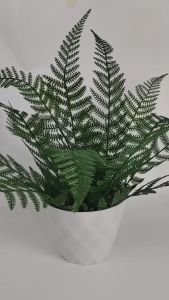 Daun Pakis Gelombang - Daun Artificial - Palem plastik murah -  Daun plastik palsu artificial dekorasi termurah - import homedecor berkualitas