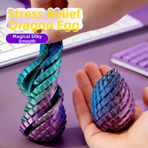 Stress Relief Toy 3D Printed Transforming Slime Dragon Egg Ball