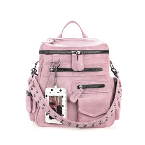 JANDRESS | Y2K Style Multi-Pocket Backpack with Studs