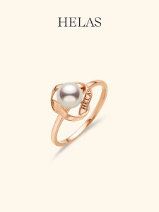 Helas | Boundless Camellia Akoya Pearl Ring