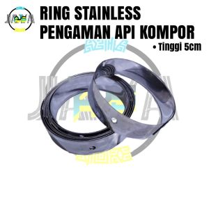 Ring Anti Angin Pengaman Api Kompor Gas Stainless Original Tinggi 5cm