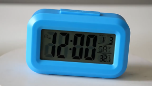 【Clearance】 Digital Alarm Clock with Indoor Temperature Desk Clock for Home