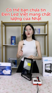 Đèn Pha LED ngoài trời COB Việt Nhật CS Từ 10w đến 200w