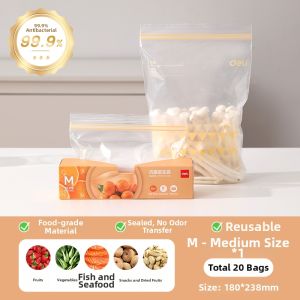 deli | Self-sealing Food-grade Freezer Bags for Home Use