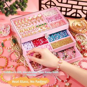 DIY Gift Bracelet Kit Non-toxic Beads