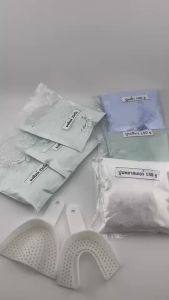 ช้อนพิมพ์ ผงพิมพ์ Alginate ปูนเขียว/ฟ้า