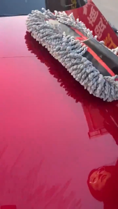 Car Duster Microfiber Wax Mop Thickened Wide Large Small Brush Telescopic Car Wash Cleaning Tool