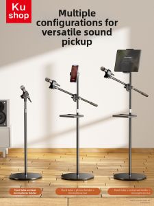 KUSHOP | Livestreaming Microphone Stand Floor-standing
