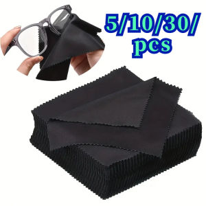 5/10/30/pcs/lot 13*13cm Glasses Cleaning Cloth Microfiber Sunglasses Eyeglasses Glasses Eyewear Clean Lens Cloth Accessories