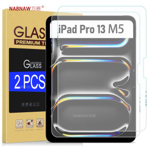 For iPad Pro 13 M5 Full HD Tempered Glass Film Screen Protector On iPad Pro 13 2025 M5 M4 Tablet Scratch Proof Cover 2-Pack