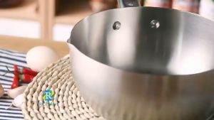 Sauce Pan Pot Panci Stainless Anti Karat Induksi Susu Masak - RCI Mart