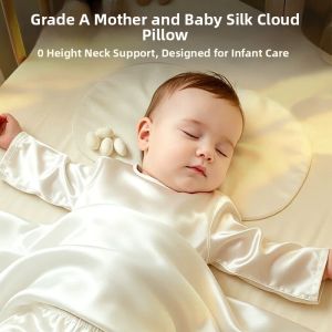 Breathable Anti Spit-up Silk Pillow