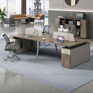 Sleek Modern Office Desk Set