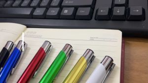 PrinTEE - 1PC Metal Ballpen Ball Point Pen Black Ink Creative Gifts Souvenir Business Office Supplies