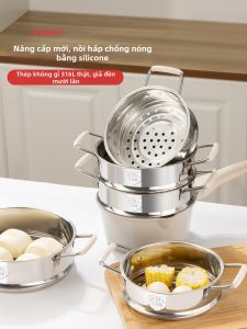 316L Stainless Steel Food Grade Universal Steaming Basket
