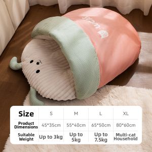 hipidog | Insulated Thick Burrow Cat Bed