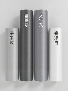 O Margo | Luxurious Gray Wallpaper Self-Adhesive Waterproof Moisture-Resistant Furniture Refinish Film