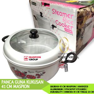 DANDANG KUKUS PANCI KUKUSAN PANCA GUNA PANCI SERBA GUNA JUMBO 41 CM MASPION