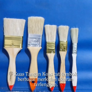 Kuas Tangan Cat Koas Cet Tangan Lukis Ukuran Paling Lengkap Berbagai Merk
