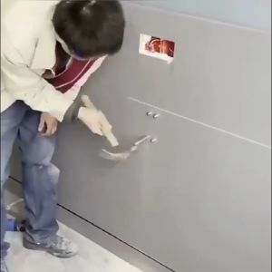 2 Pieces Heavy Duty Metal Shelf Mantel Brackets Wall Mounted Floating Triangle Hand Welded Countertop Holder Load 250KG