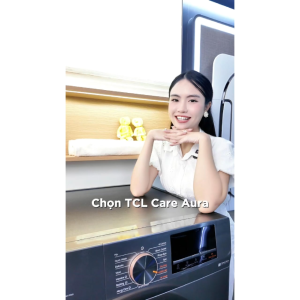 【Máy Giặt & Sấy】TCL CareAura Giặt 10.5kg + Sấy 7kg - Động Cơ DD Cao Cấp - Kháng Khuẩn ABS-  TWD105-P122DG - Máy Giặt Sấy Cửa Trước - Bảo Hành Động Cơ 20 Năm - 【 FREE LẮP ĐẶT CƠ BẢN TOÀN QUỐC】