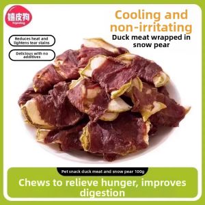 hipidog | Duck Meat and Pear Wrapped Chicken and Veggie Teething Sticks Pet Snacks
