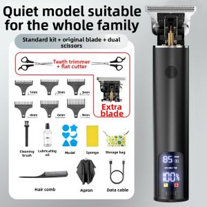 2-in-1 Electric Shaver and Hair Trimmer