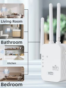 Logitech | WIFI Signal Booster Extender Dual Band Amplifier