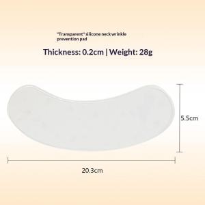 Reusable Anti Neck Wrinkle Silicone Patches Non-slip Comfortable Side Sleeping Pads for Night Neck Care