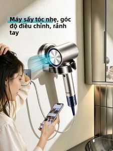 TIANDIYU | Hands-Free Bathroom Hair Dryer Holder Wall Mounted Foldable